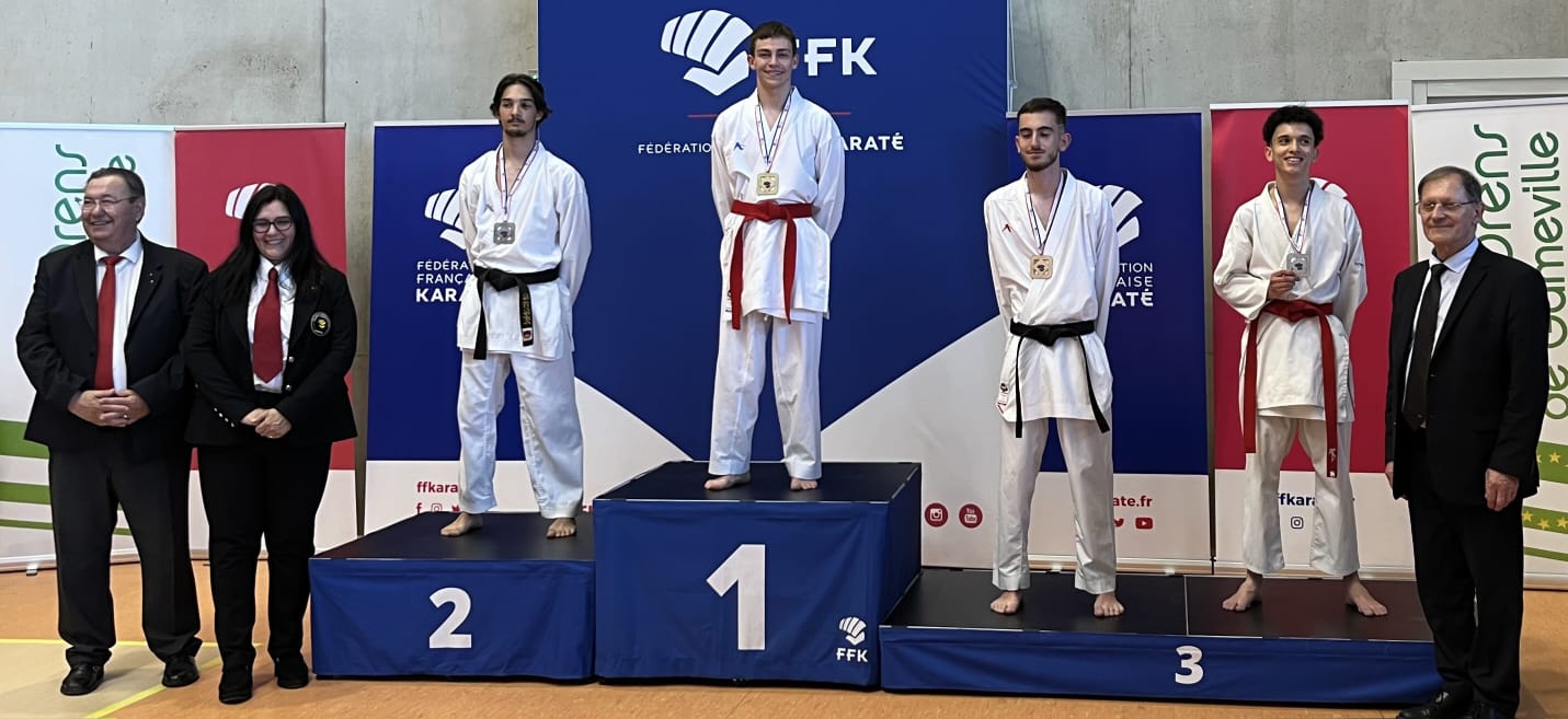 Enzo Monnet, vainqueur de la coupe de France zone sud