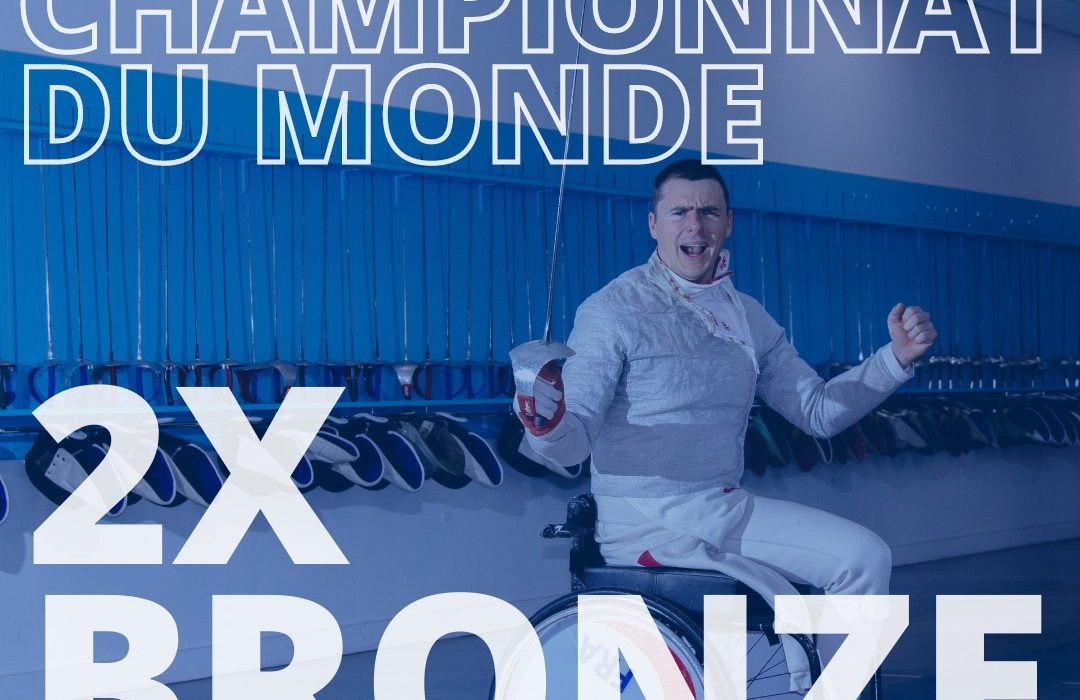 Ludovic Lemoine, double médaillé paralympique