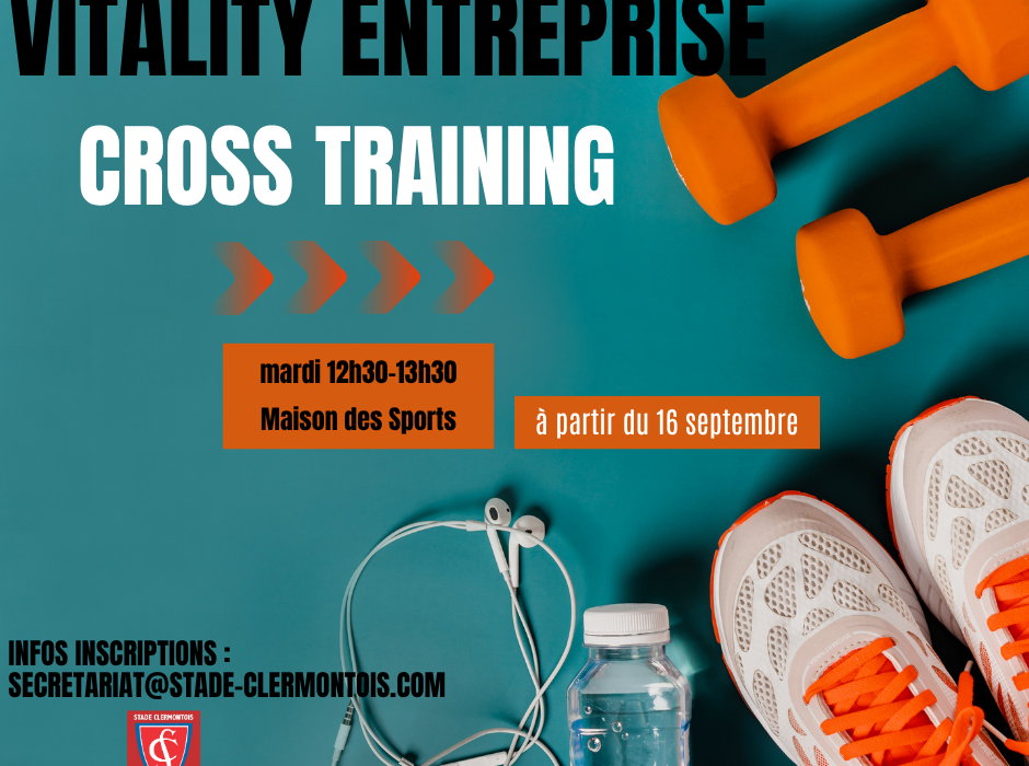 Nouveau ! Le Cross Training à la pause méridienne : une activité sportive pour tous les salariés